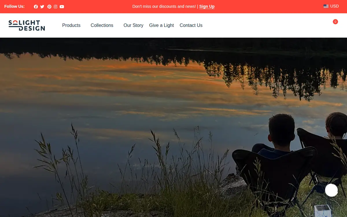 Homepage of Solight Design