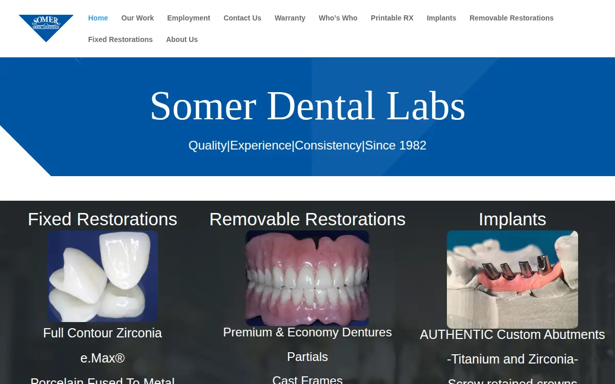 Homepage of Somer, INC.
