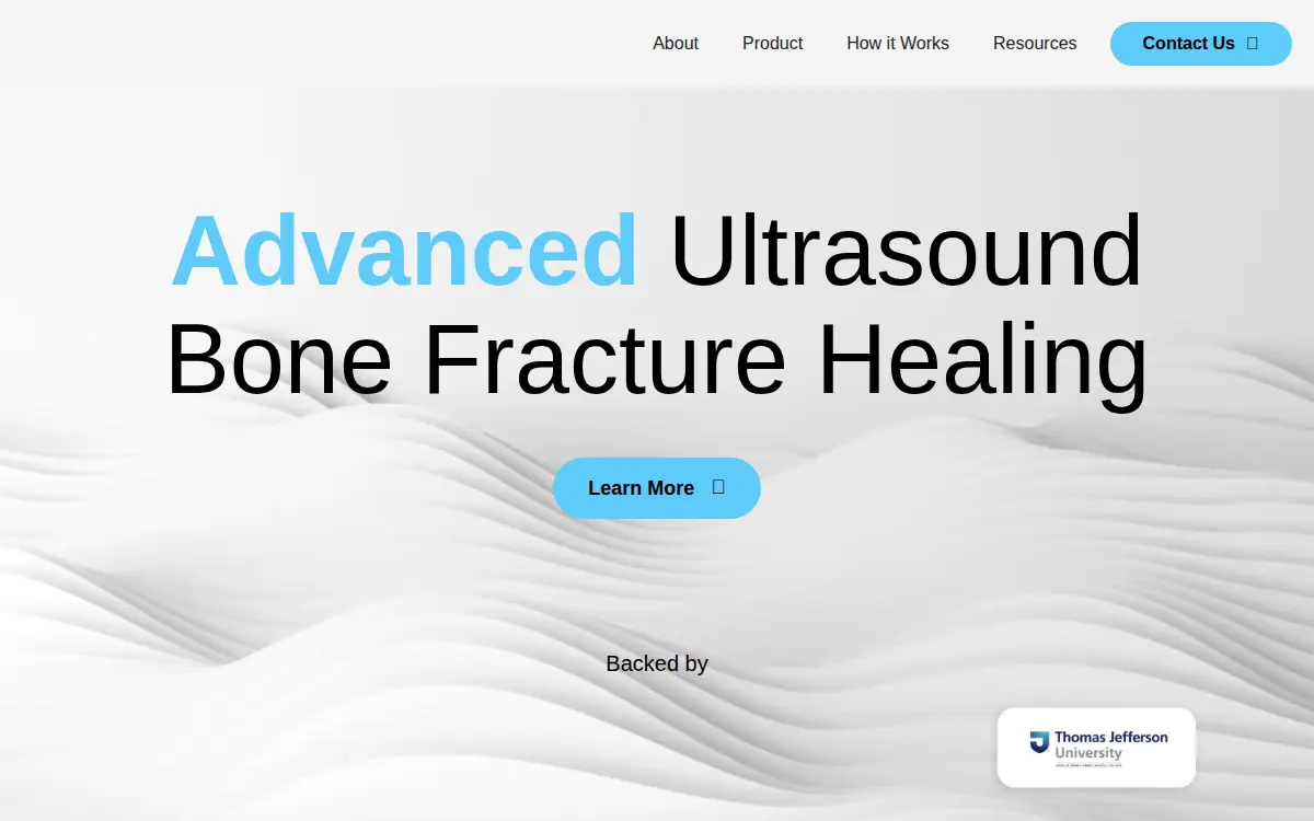 Homepage of Sonogen Medical INC