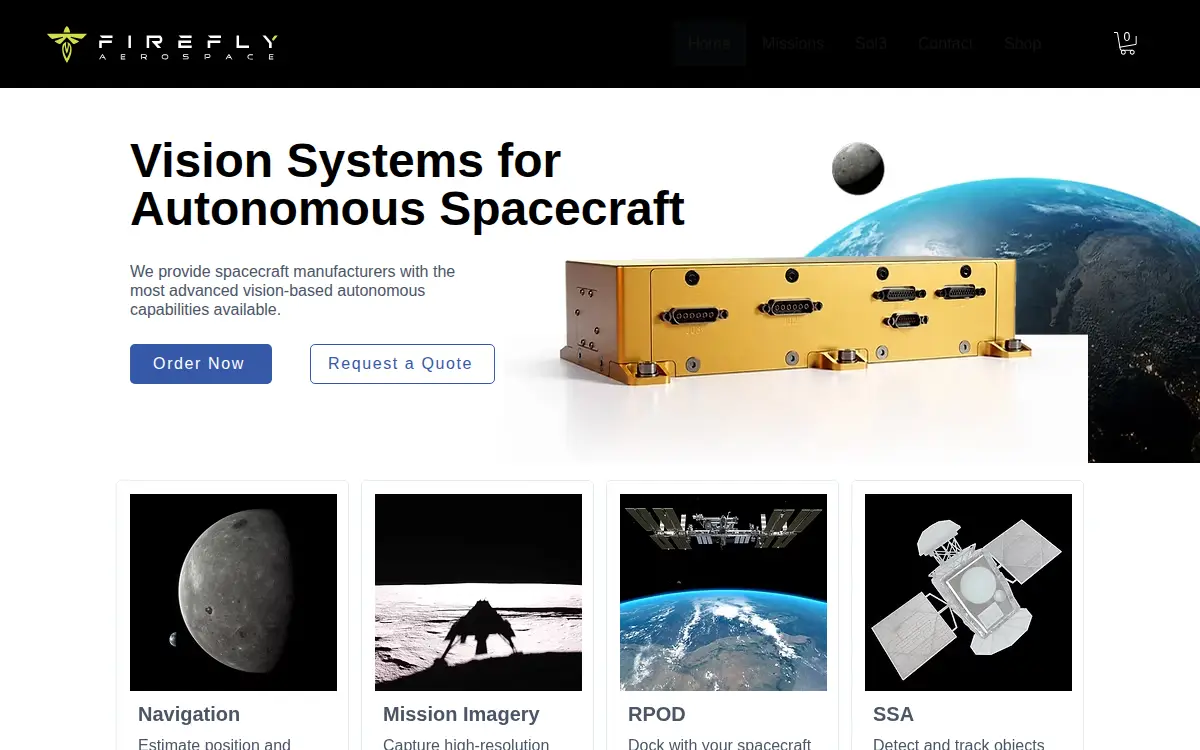 Homepage of Space-ng INC.