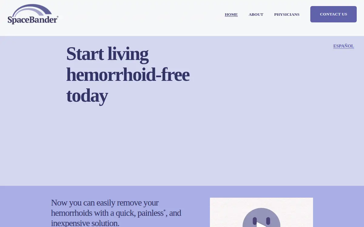 Homepage of Spacebander CORP