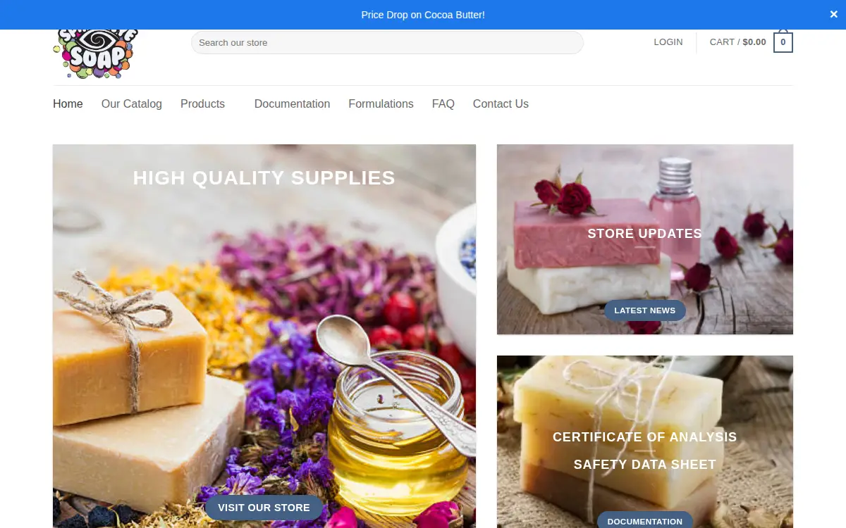Homepage of Spiral Eyes, LLC