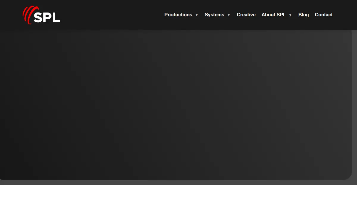 Homepage of Sound, Production & Lighting LLC