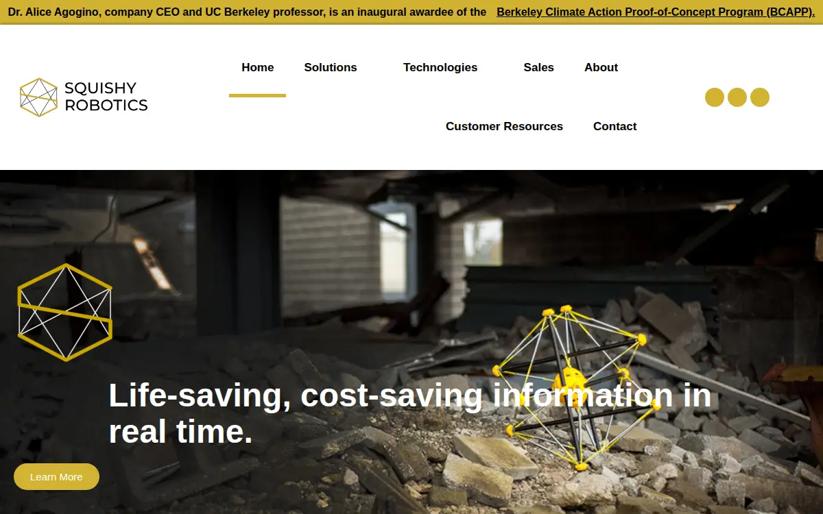 Homepage of Squishy Robotics INC