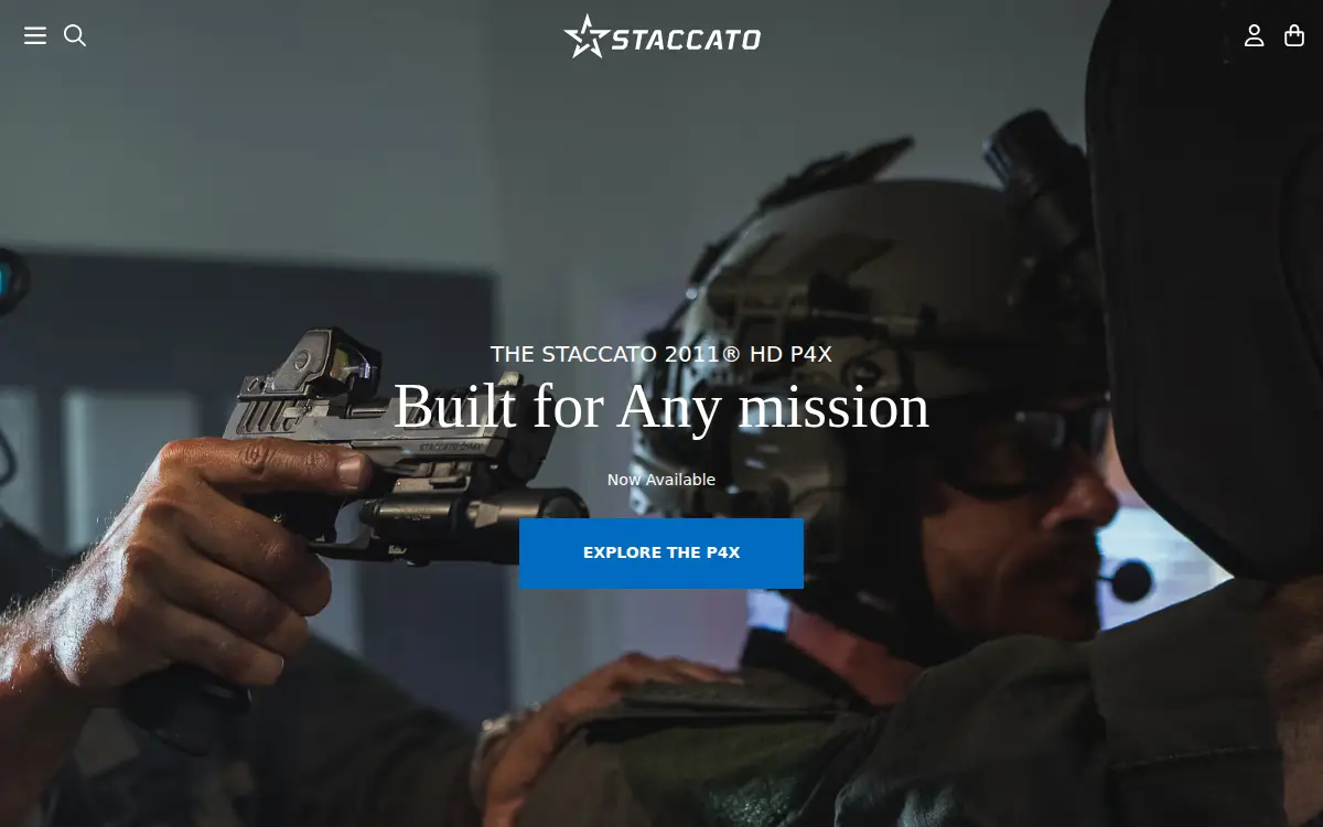 Homepage of Staccato 2011, LLC
