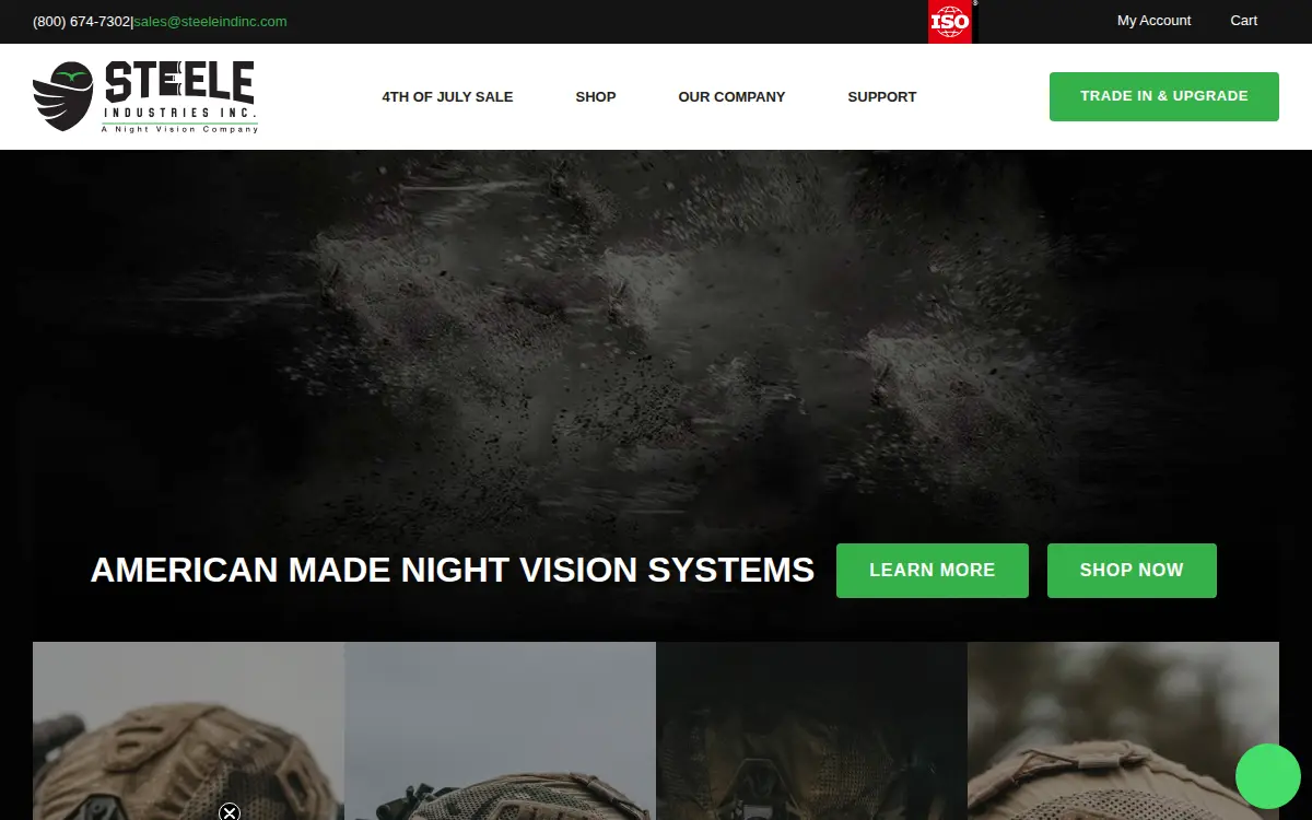 Homepage of Steele Industries INC