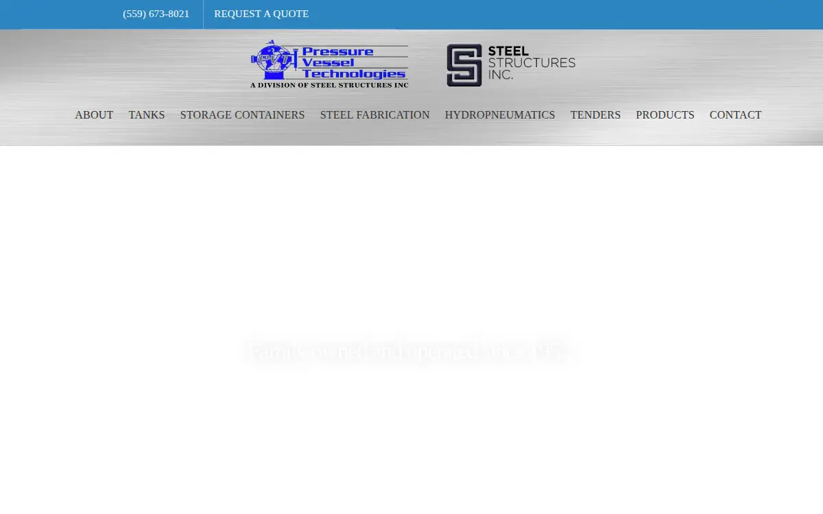 Homepage of Steel Structures, INC.