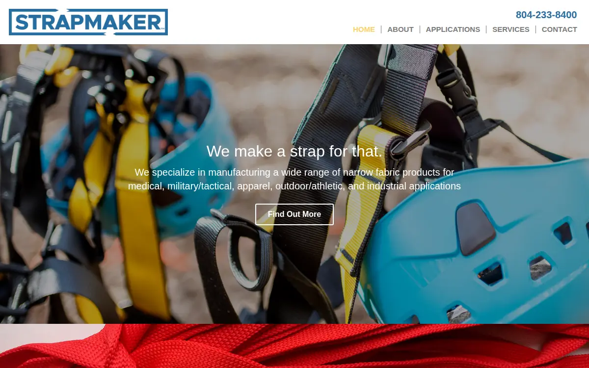 Homepage of I. M. Manufacturing, CORP