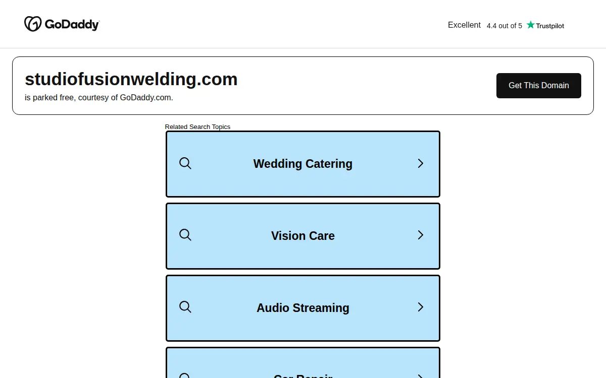 Homepage of Studio Fusion Welding Incorporated