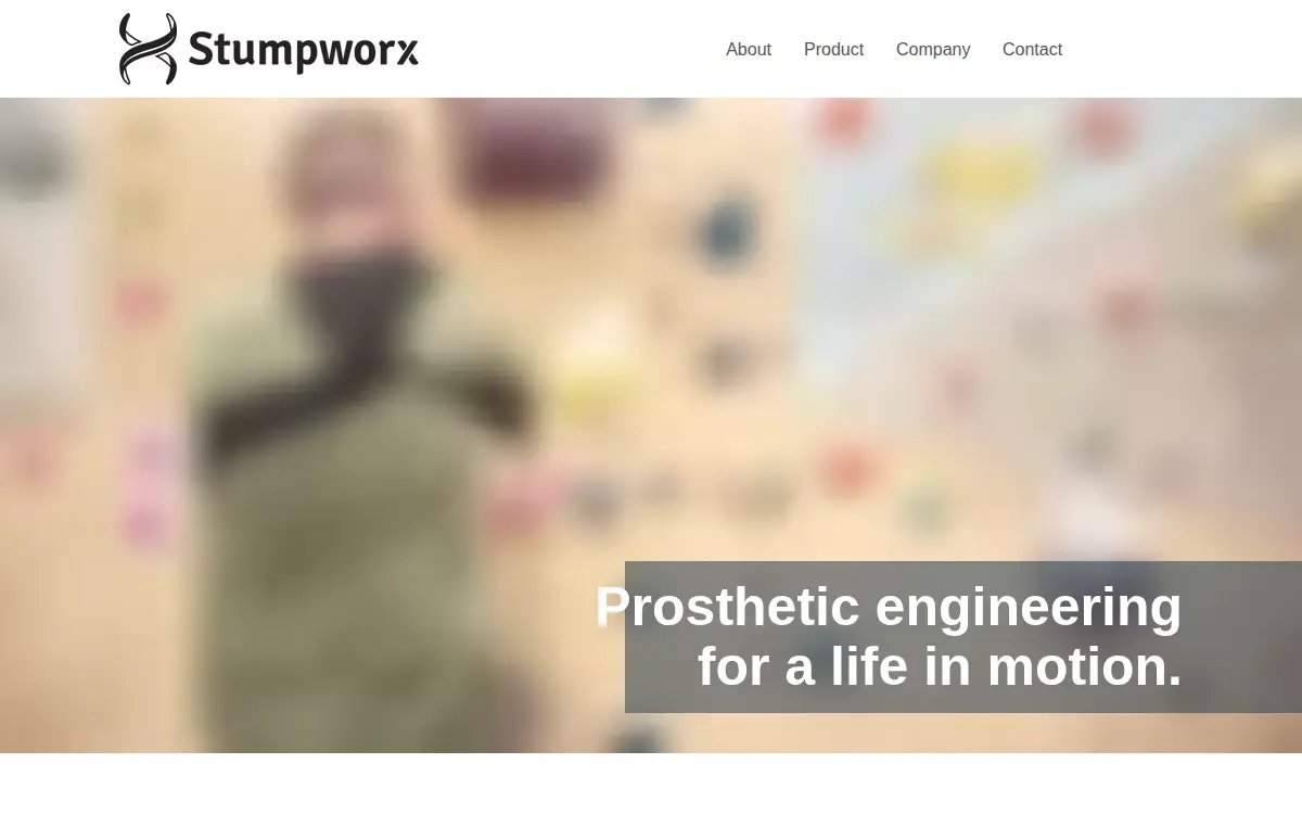 Homepage of Stumpworx LLC