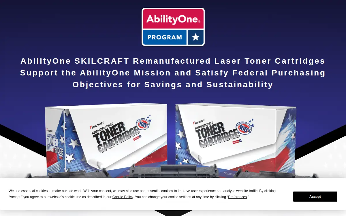 Homepage of Tri Industries Nfp
