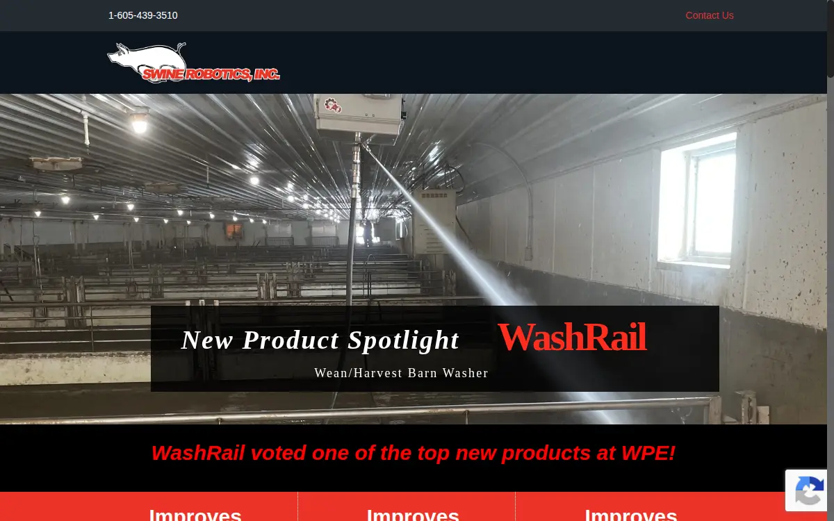 Homepage of Swine Robotics INC