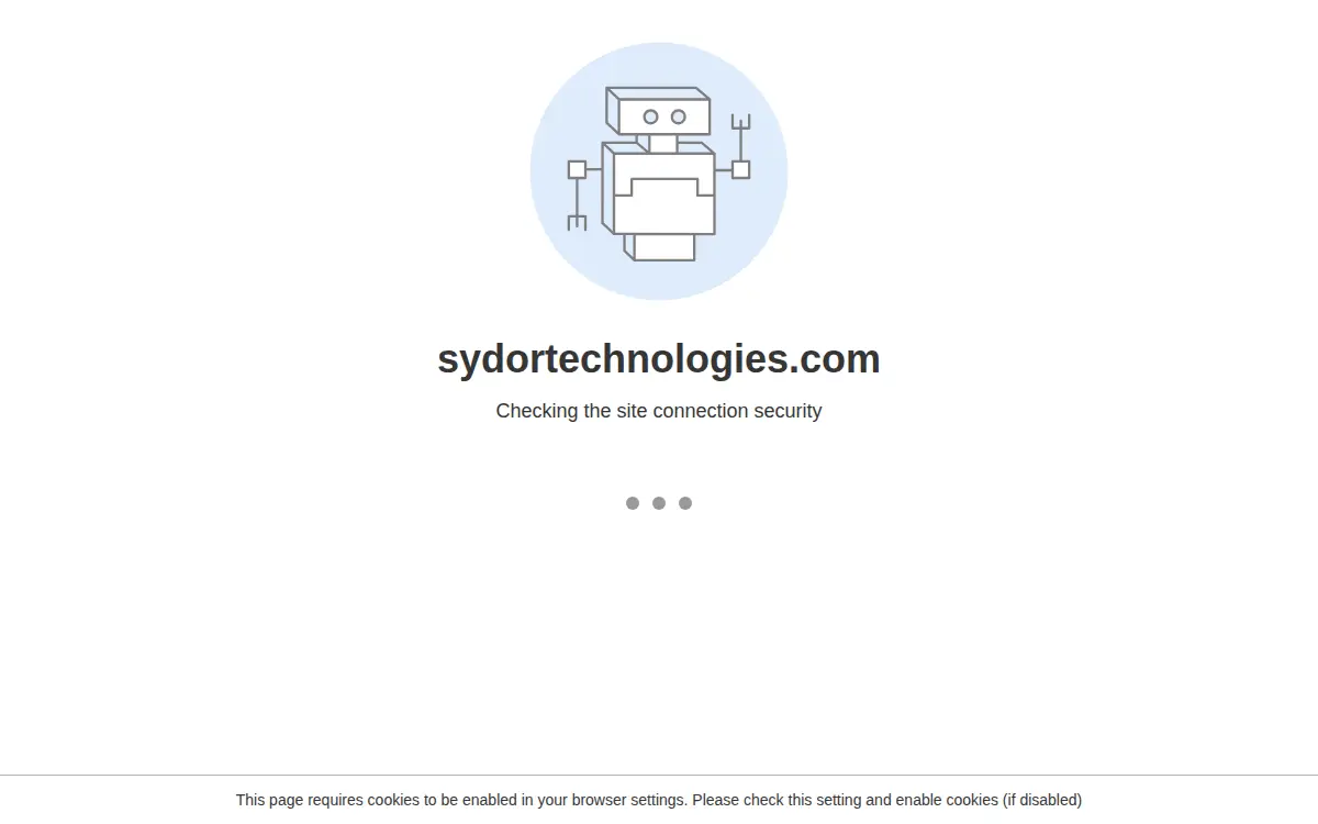 Homepage of Sydor Holdings, LLC