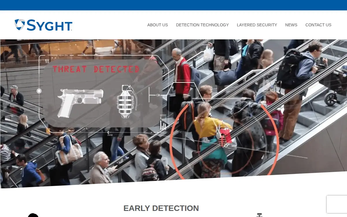 Homepage of Syght, INC.