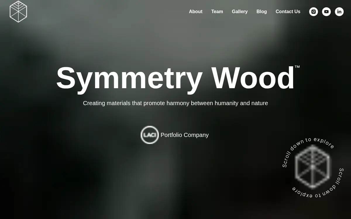 Homepage of Symmetry Wood, Pbc