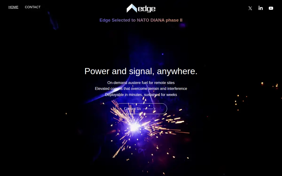 Homepage of Tactical Edge Systems INC