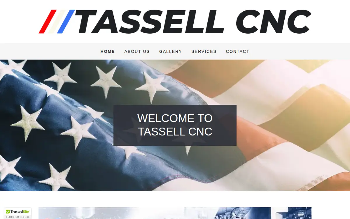 Homepage of Tassell Tooling & Design, LLC