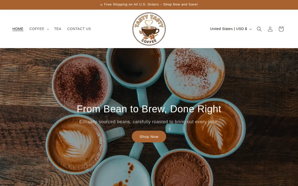 Homepage of Javan William