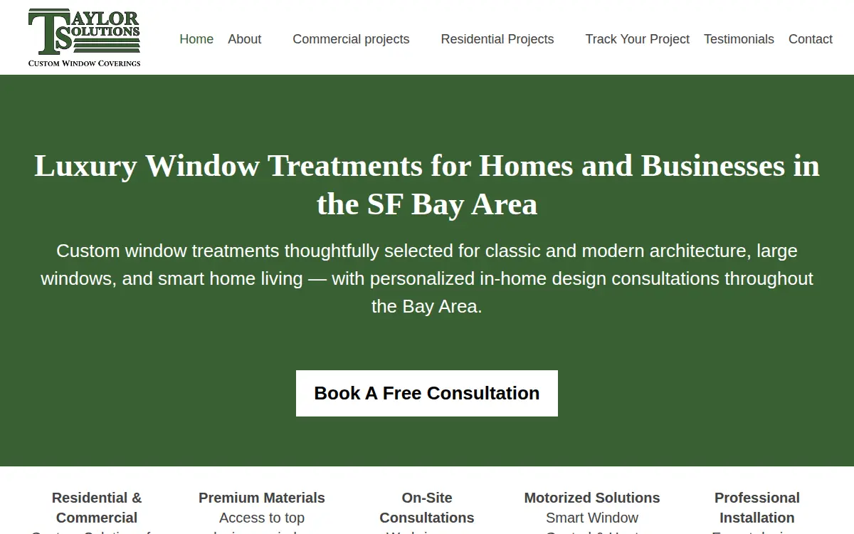 Homepage of Taylor & Talmadge LLC