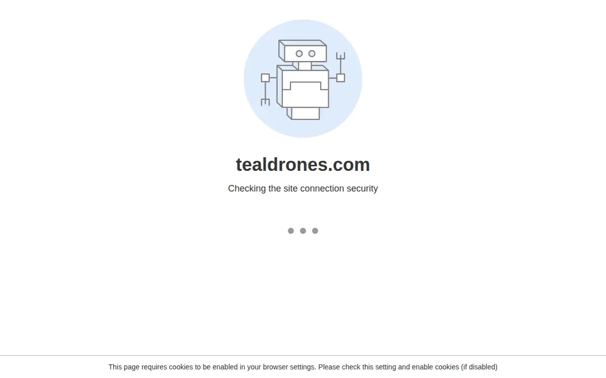 Homepage of Teal Drones INC