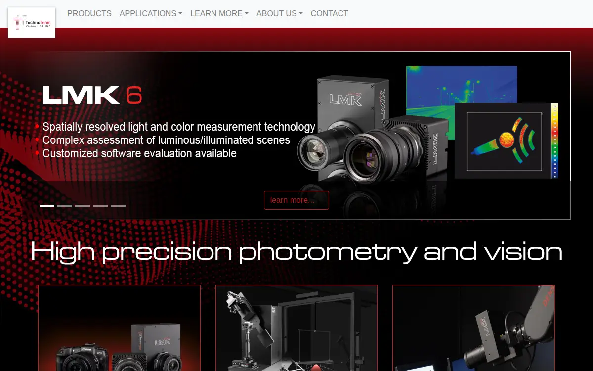 Homepage of Techno Team Vision USA INC