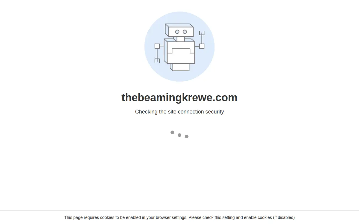 Homepage of The Beaming Krewe, LLC