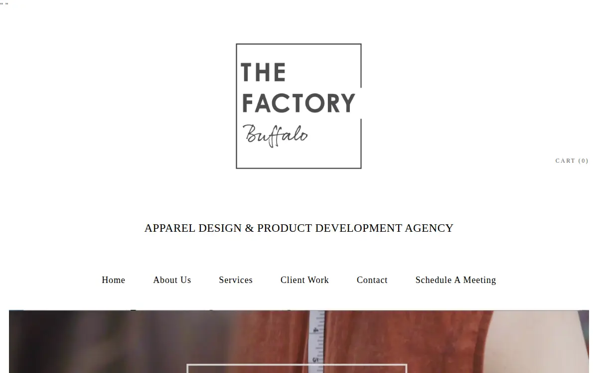 Homepage of Once Vintage, INC.