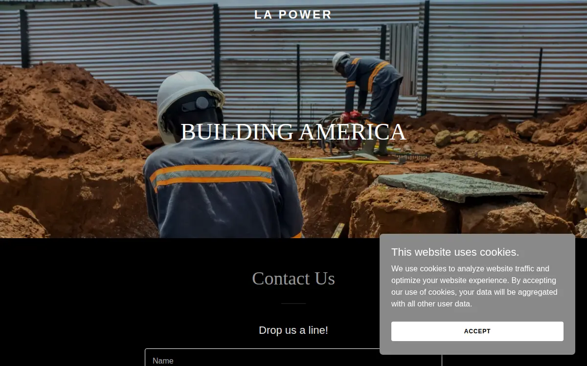 Homepage of La Power LLC