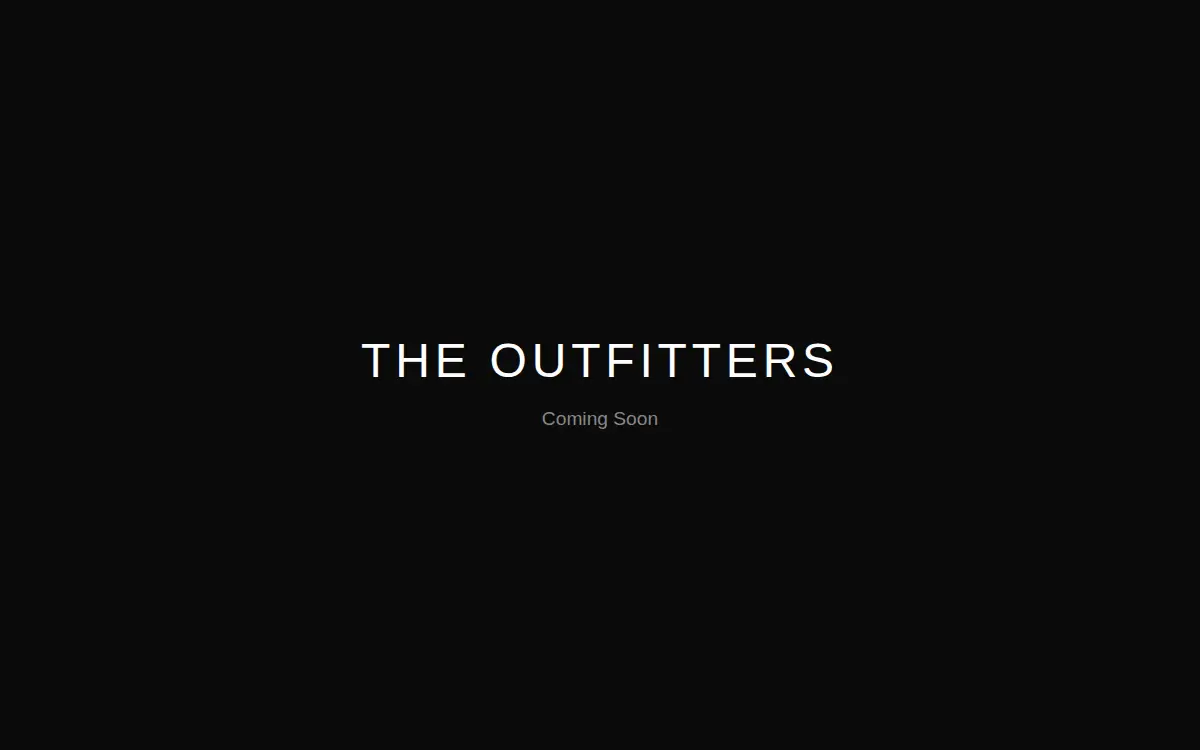 Homepage of The Outfitters, INC.