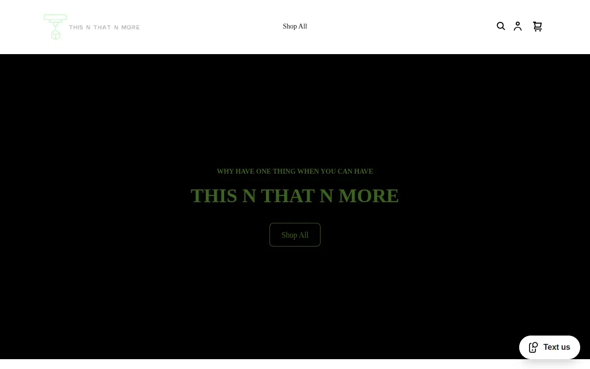 Homepage of This N That N More LLC