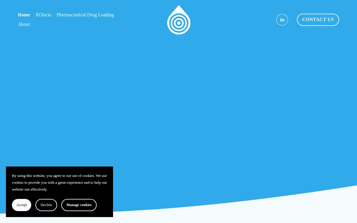 Homepage of The Tiny Cargo Company