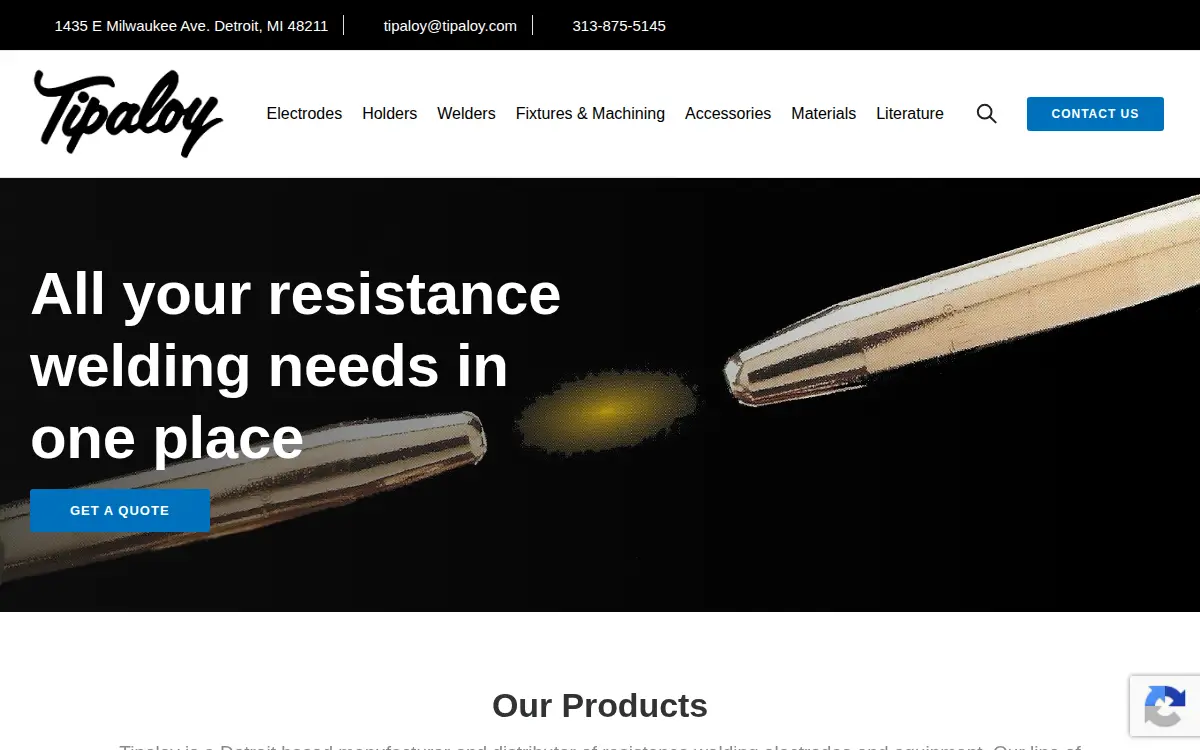 Homepage of Tipaloy INC