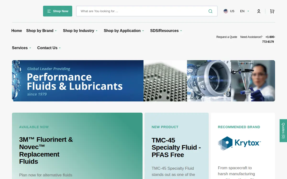 Homepage of Technical Marketing CO