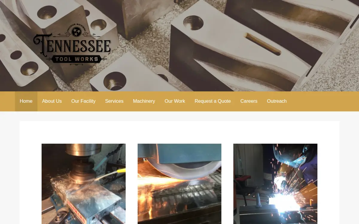 Homepage of Tennessee Tool Works LLC