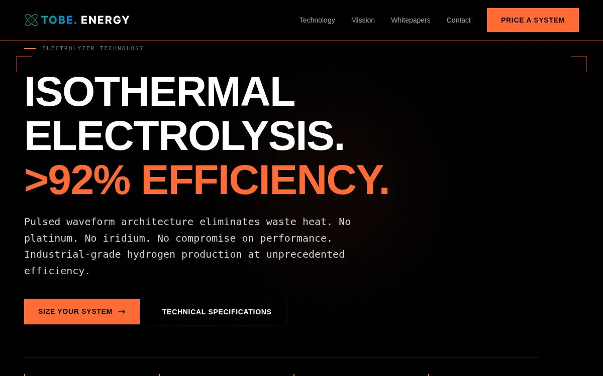Homepage of Tobe Energy CORP