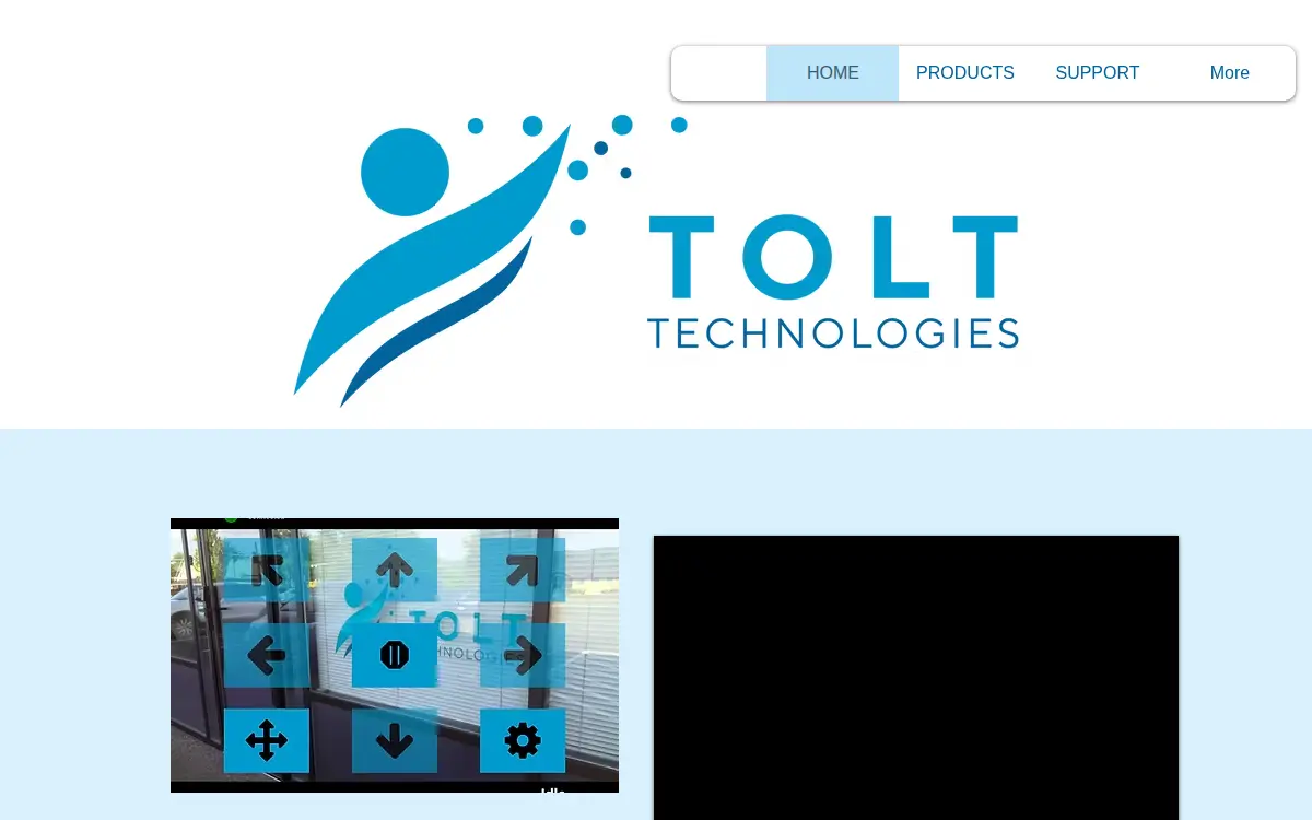 Homepage of Tolt Technologies LLC