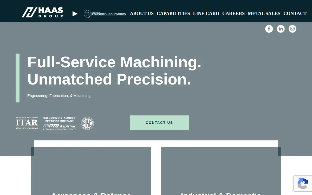 Homepage of Tfi LLC