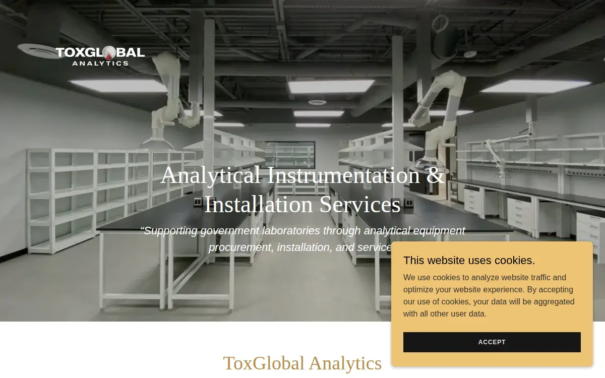Homepage of Toxicity Assessors Global of Pennsylvania LLC