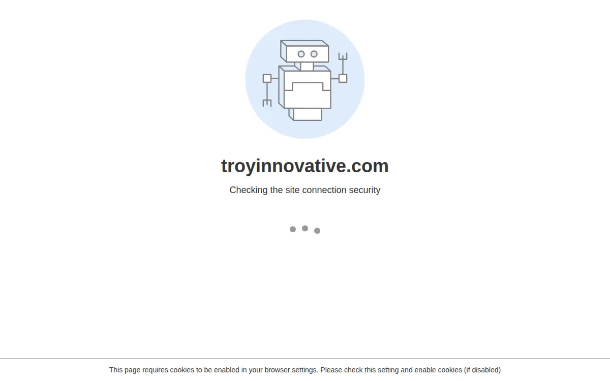 Homepage of Troy Innovative Instruments Co, LLC