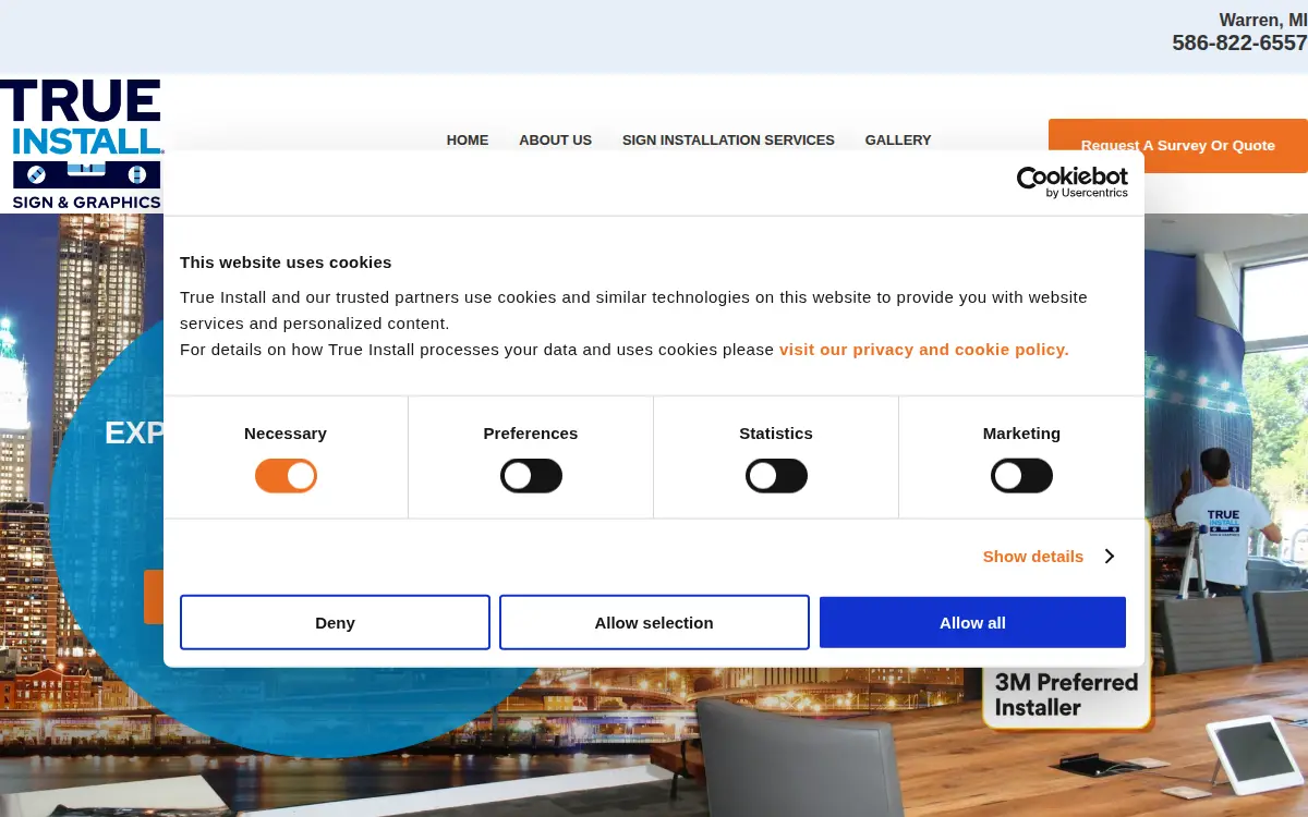 Homepage of Suburban Macomb Installations Corporation