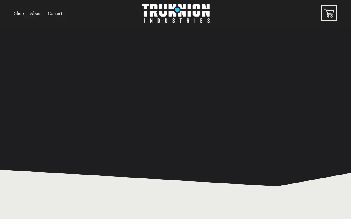 Homepage of Trunnion Industries LLC