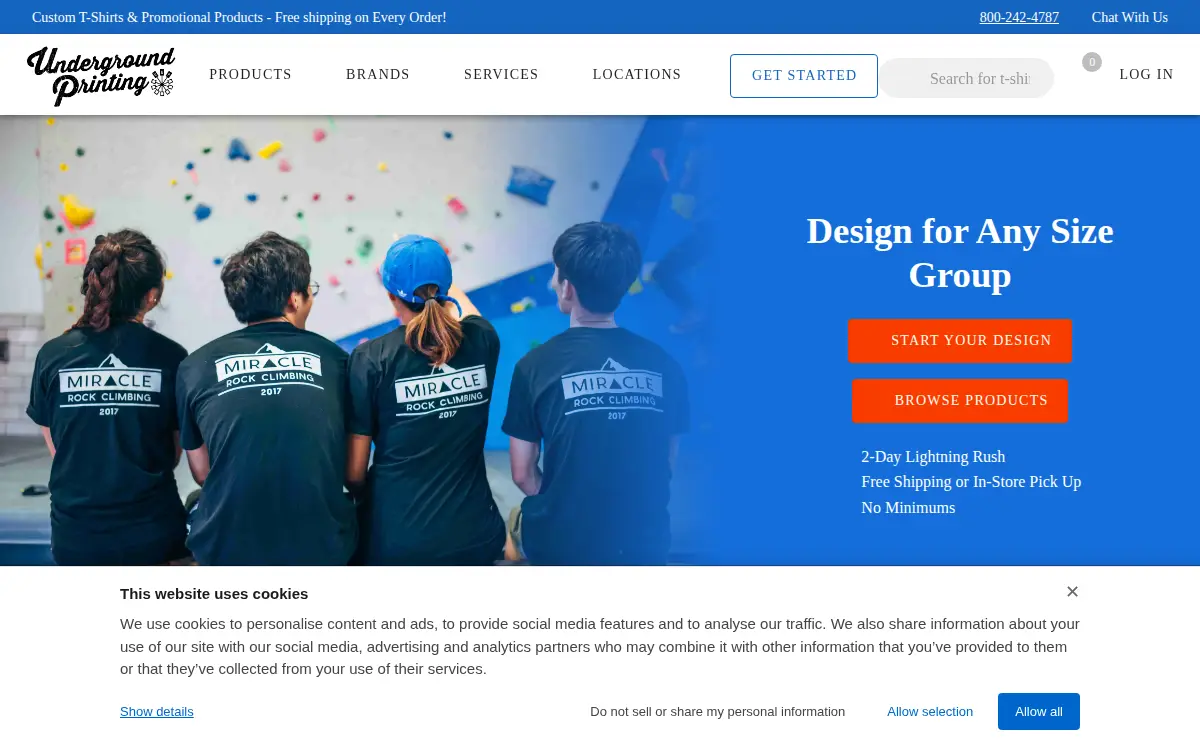 Homepage of A 1 Screenprinting LLC