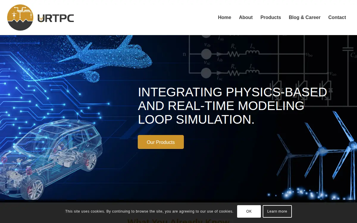 Homepage of Universal Real Time Power Conversion LLC
