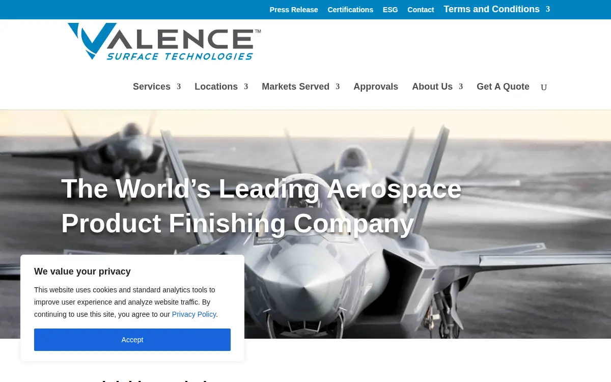 Homepage of Coastline Metal Finishing Corporation