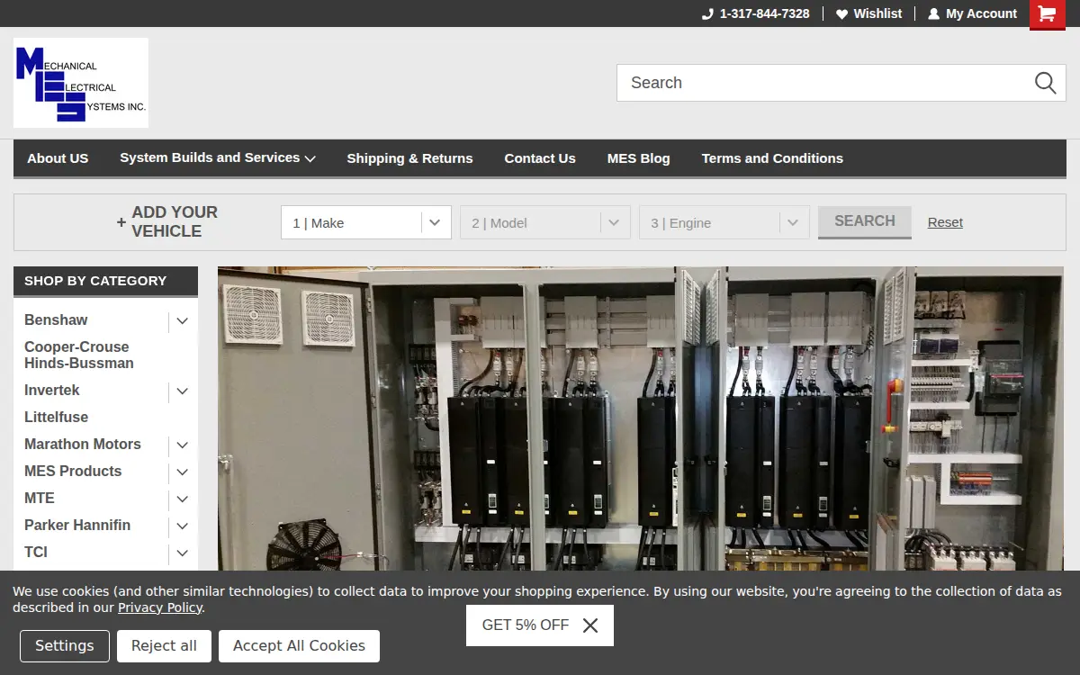 Homepage of Mechanical Electrical Systems INC