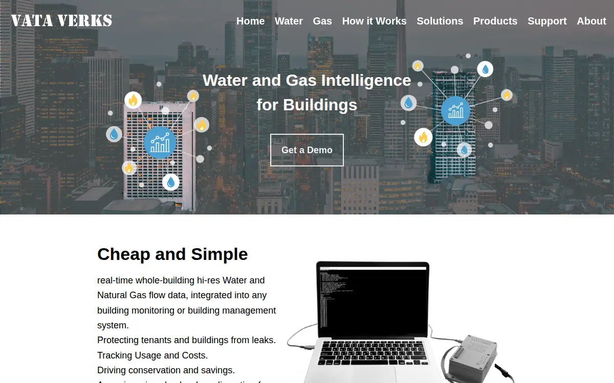 Homepage of Vata Verks INC