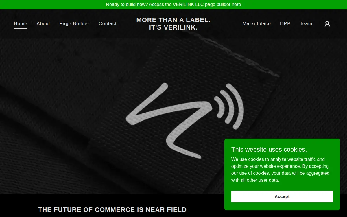 Homepage of Verilink LLC