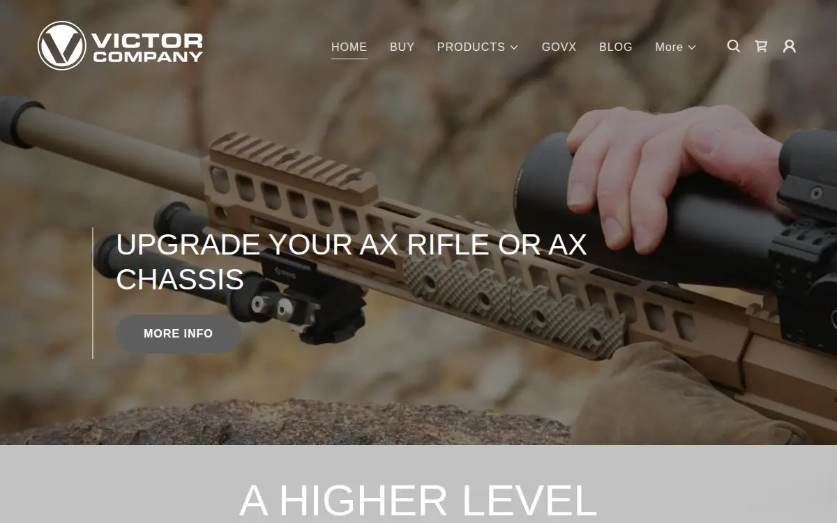 Homepage of Victor Company U.s.a., INC.