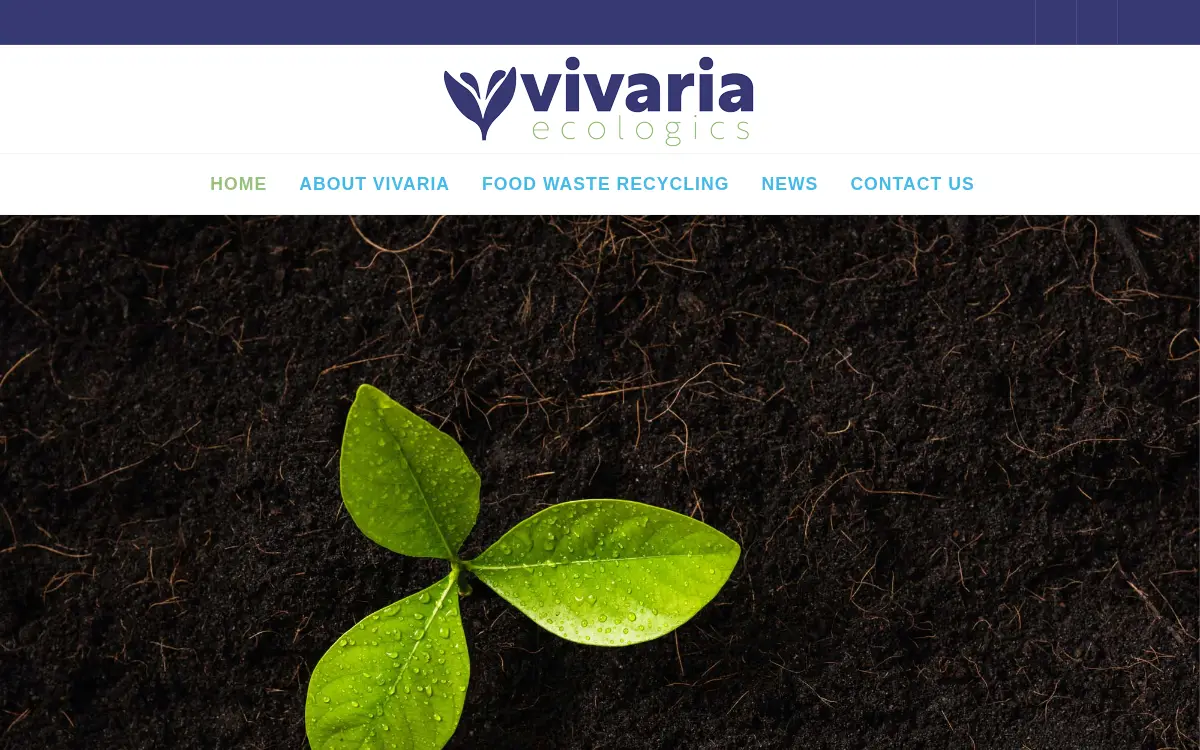 Homepage of Vivaria Ecologics LLC