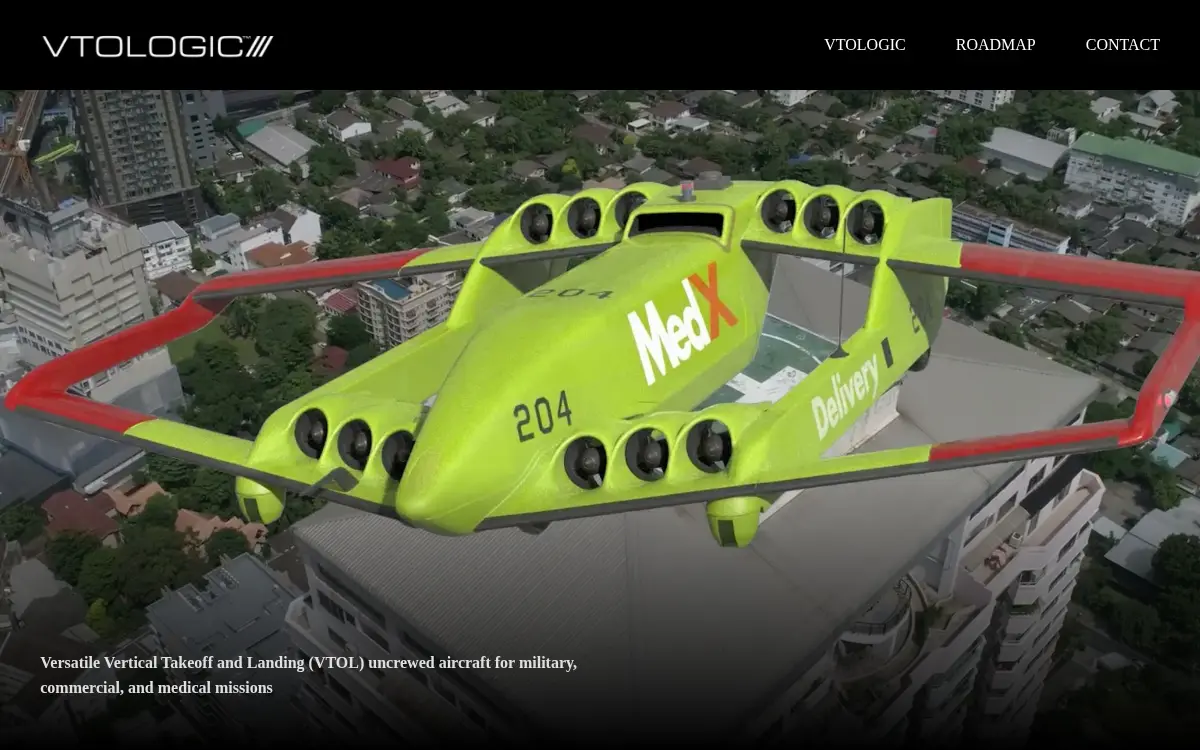 Homepage of Vtologic, INC